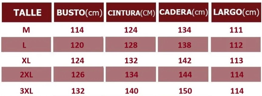 Tabla de talles